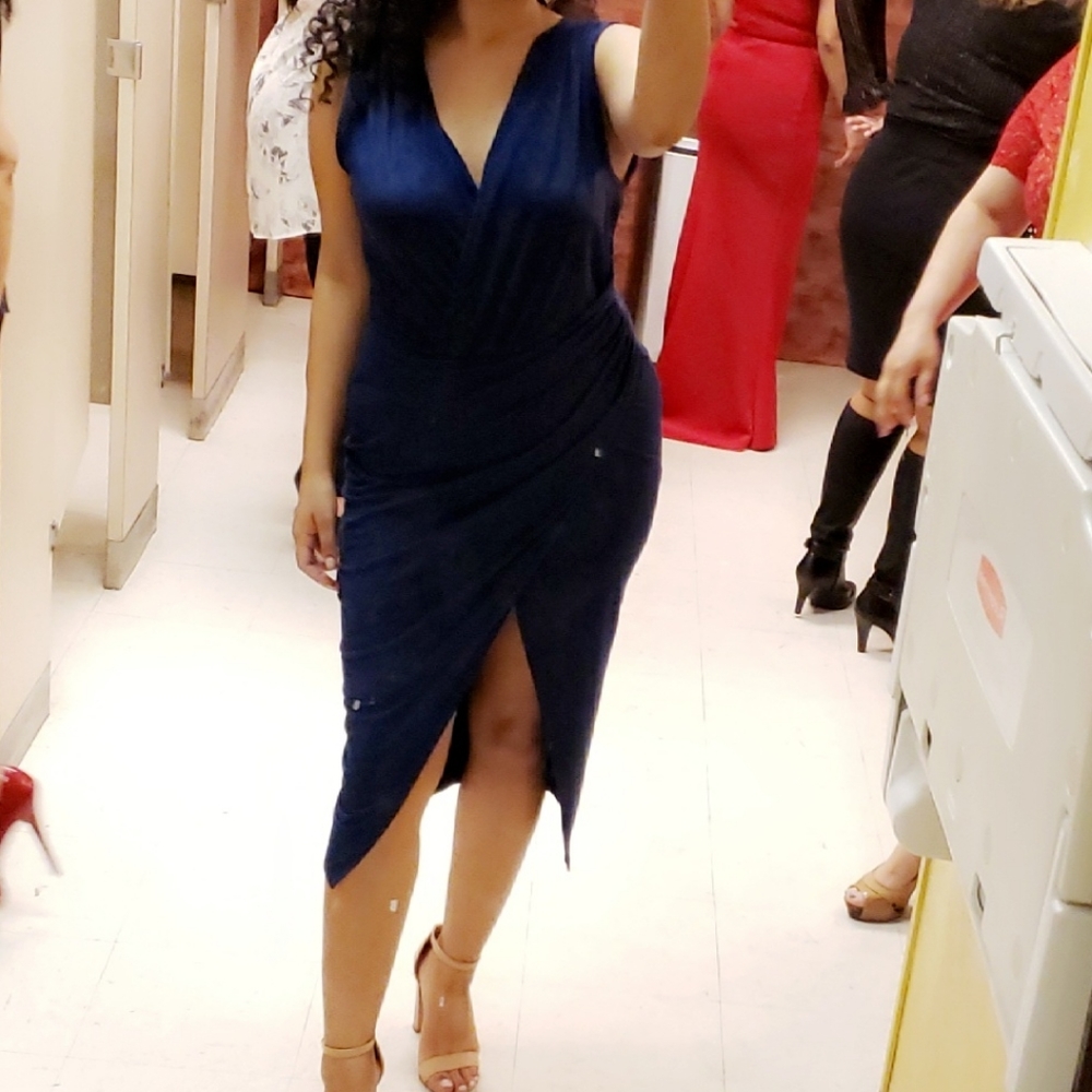 Navy Blue Dress